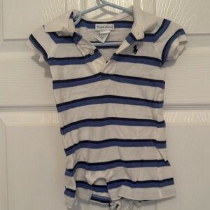 Ralph Lauren collared onesie